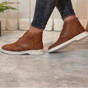 کفش ساقدار مردانه Brown ecco