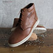 کفش ساقدار مردانه Brown ecco