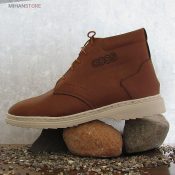 کفش ساقدار مردانه Brown ecco