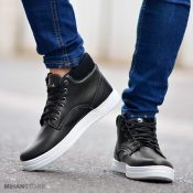 کفش مردانه ساقدار Timberland طرح Baskets